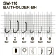 Гачки MiniMax Baitholder-Bh SW-110 # 6 BLN 5шт. ring - зображення 2