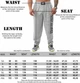 Штаны спортивные легкие Big Sam 1358 серые, размер XL - изображение 4