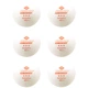 Кульки Donic Exclusive 3* 40+ White 6pcs - зображення 6
