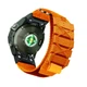 Ремешок нейлоновый для Garmin Fenix 3, (QuickFit 26mm) оранжевый - изображение 2