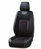 Накидки для сидінь Beltex Montana 3D Комплект Алькантара Чорні-Червона нитка - зображення 3