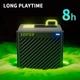 Портативная акустика Edifier MP85 миниатюрная колонка с отличным звуком, Bluetooth V5.3 портативность и 8 часов музыки, 2.2 Вт Green - изображение 4
