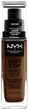 Тональна основа NYX Can\'t Stop Won\'t Stop Full Coverage Chestnut 30 мл (0800897181130) - зображення 1