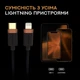 Кабель Duracell KEVLAR BRAIDED TYPE-C to Lightning 1 м Black (USB9012A) - зображення 6