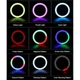 Кільцева RGB LED-лампа (45 см) MJ-45 - зображення 5