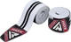 Бинты на колени RDX K1 GYM Knee Wraps White/Black Plus (WAH-K1W+) - изображение 5