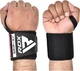 Бинты для запястий (кистевые бинты) RDX W3 Gym Wrist Wraps Full Black (WAH-W3FB) - изображение 4