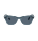 Смарт-очки Ray-Ban Meta Wayfarer Matte Jeans Frame Dusty Blue Lenses (RW4006 67552V 50-22) - изображение 4