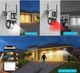 Уличная WiFi IP камера Besder P8Q 8Мп 2 независимых объектива IcSee app - изображение 8