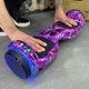 Гироборд SMART BALANCE U6 Infinity 2024 Фиолетовый космос с музыкой и LED-подсветкой колес - изображение 1