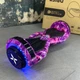 Гироборд SMART BALANCE U8 Infinity 2024 Фиолетовый космос с Bluetooth колонкой и LED – подсветкой колес - изображение 2