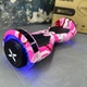 Гироборд SMART BALANCE U8 Infinity 2024 Розовый камуфляж с Bluetooth колонкой и LED – подсветкой колес - изображение 2
