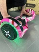 Гироборд SMART BALANCE U8 Infinity 2024 Розовый камуфляж с Bluetooth колонкой и LED – подсветкой колес - изображение 9