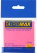 Упаковка бумаги для записей Buromax Neon 75х75 мм 100 листов Розовая 12 шт (BM.2382-10) - изображение 2