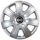 Автомобільні модельні ковпаки R15 Nissan 325 4шт, SJS, сріблясті - изображение 1