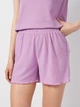 Пижама (футболка + шорты) женская Trendyol THMSS21PT0259 XS Light Purple (8683048219386) - изображение 6