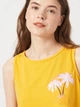 Пижама (майка + шорты) женская Trendyol THMSS23PT00174 S Yellow (8683048497647) - изображение 5