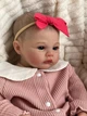 Виниловый ПУПС с бантом ручной работы Baby Born - настоящий младенец! Кукла с живыми глазами, с соской - изображение 3