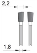 Пильный диск Stehle Steel HW для ручных машин по черному металлу 355x2,2/1,8x25,4 Z=80 F-WFA (58805866) - изображение 2