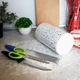 Підставка для ножів з наповнювачем із волокна універсальна Granite Knife Holder Біла - зображення 5