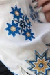 Жіноча вишиванка V&V Зірки XXL Молочний (301026193-035) - изображение 5