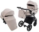Коляска 2 в 1 Bair Kiwi Plus ECO BKP-33 капучино - изображение 1