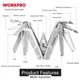 Мультинструмент 16-в-1 Workpro PRO+ (WP382008) - изображение 16