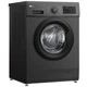 LG Стиральная машина фронтальная, 7кг, 1200, A+++, 44см, дисплей, пар, инвертор, черный - изображение 3