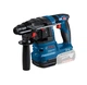Перфоратор Bosch GBH 185-LI, акумуляторний, 18В, SDS-Plus, 1.9Дж, безщітковий, 1х4.0Ah (0.611.924.022) - изображение 5