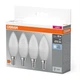 LED лампа 4 шт свічка 4,9 Вт 4000К E14 220-240В некерована OSRAM 4058075819610 (00137955) - зображення 1