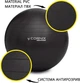 Мяч для фитнеса (фитбол) Cornix 75 см Anti-Burst XR-0026 Black - изображение 7