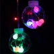 Гирлянда-штора Лампочки Шарики прозрачная RGB хамелеон мульти Five-pointed star 5,7 м - изображение 2