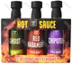 Набір гострих соусів Funlab Smoking Hot Sauce Ghost Red Habanero Chipotle 3 x 45 г - зображення 1