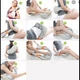 Роликовый массажер для шеи, плеч и всего тела с подогревом Massager of Neck Kneading 4 кнопки - изображение 4