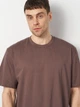 Футболка хлопковая длинная мужская ROZA 231101 2XL Американо (4824005695360) - изображение 4
