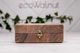 Коробочка для хранения наручных часов с логотипом EcoWalnut Цельная шкатулка для 4 часов со стеклянной крышкой - изображение 2