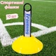 Фишки для разметки поля Training 10 шт Желтые 160135 - изображение 1