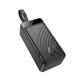 УМБ Hoco J123C 60000 mAh 5USB/Type-C, PD/QC, 22.5W чорний з ліхтариком - зображення 5