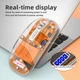 Мышь беспроводная, бесшумная T-Wolf X11 с аккумулятором 2,4G+Bluetooth Orange - изображение 6