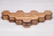Сотовый органайзер подставка для наручных часов с именем логотипом EcoWalnut Сотовая шкатулка для 10 часов с деревянной крышкой - изображение 4