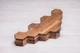 Сотовый органайзер подставка для наручных часов с именем логотипом EcoWalnut Сотовая шкатулка для 10 часов с деревянной крышкой - изображение 7