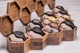 Сотовый органайзер подставка для наручных часов с именем логотипом EcoWalnut Сотовая шкатулка для 10 часов с деревянной крышкой - изображение 10