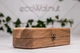 Дизайнерская подставка для наручных часов с персональным гравированием EcoWalnut Цельная шкатулка для 3 часов с деревянной крышкой - изображение 4