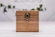 Подставка держатель для наручных часов с логотипом EcoWalnut Коробочка для 1 часов с деревянной крышкой - изображение 2