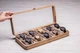 Подставка органайзер для хранения наручных часов EcoWalnut Цельная шкатулка для 10 часов со стеклянной крышкой - изображение 1
