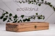 Подставка органайзер для хранения наручных часов EcoWalnut Цельная шкатулка для 10 часов со стеклянной крышкой - изображение 4