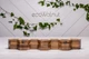 Органайзер коробочка в форме сот для часов с персонализацией EcoWalnut Сотовая шкатулка для 7 часов со стеклянной крышкой - изображение 2