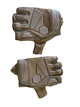 Рукавички тактичні KOMBAT UK Alpha Fingerless Tactical Gloves M 5060545657546 - изображение 5