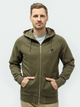 Bluza męska rozpinana streetwear z kapturem Timberland TB0A2BNB 3XL Khaki (194116666851) - obraz 1