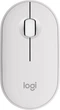 Миша бездротова Logitech Pebble Mouse 2 M350s (910-007013) біла - зображення 1